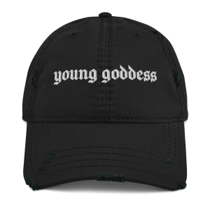 Young goddess mom hat